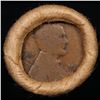 Image 2 : Mixed small cents 1c orig shotgun roll, 1916-d  Wheat Cent, 1890 Indian Cent other end, Brinks Wrapp