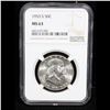 Image 2 : NGC 1953-s Franklin Half Dollar 50c Graded ms63 By NGC