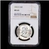 Image 2 : NGC 1953-s Franklin Half Dollar 50c Graded ms63 By NGC