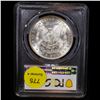 Image 3 : PCGS 1886-p Morgan Dollar $1 Graded ms65 By PCGS