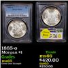 Image 1 : PCGS 1885-o Morgan Dollar $1 Graded ms65 By PCGS