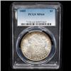Image 2 : PCGS 1885-p Morgan Dollar $1 Graded ms64 By PCGS