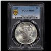 Image 2 : PCGS 1923-p Peace Dollar $1 Graded ms65 By PCGS