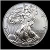 Image 2 : 2018 Silver Eagle Dollar $1 Graded ms69+ By SEGS