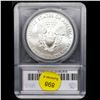 Image 5 : 2018 Silver Eagle Dollar $1 Graded ms69+ By SEGS