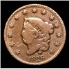 Image 2 : 1826 Coronet Head Large Cent 1c Grades vg+