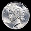 Image 2 : 1924-p Peace Dollar $1 Grades GEM+ Unc