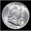 Image 2 : 1948-p Franklin Half Dollar FS-108 "DDR" 50c Grades Select Unc FBL