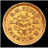 Image 2 : 1863 New Jersey Civil War Token F-NJ-885-A-2a 1c Grades Choice Unc RB