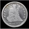 Image 2 : 1873 Arrows Seated Liberty Quarter 25c Grades f details