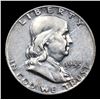 Image 2 : Proof 1955 Franklin Half Dollar 50c Grades Choice Proof