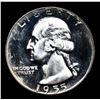 Image 2 : Proof 1955 Washington Quarter 25c Grades GEM++ Proof Cameo