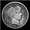 Image 2 : 1914-p Barber Dime 10c Grades vf+