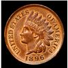 Image 2 : 1896 Indian Cent 1c Grades Select Unc BN