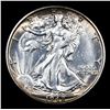 Image 2 : 1942-s Walking Liberty Half Dollar 50c Grades Select Unc