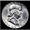Image 2 : 1952-p Franklin Half Dollar 50c Grades Select Unc