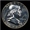 Image 2 : Proof 1960 Franklin Half Dollar 50c Grades Choice Proof