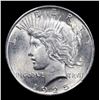 Image 2 : 1925-p Peace Dollar $1 Grades Choice+ Unc