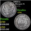 Image 1 : 1903-s Morgan Dollar $1 Grades vf++