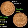 Image 1 : 1903 Indian Cent 1c Grades Choice AU