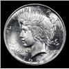 Image 2 : 1922-p Peace Dollar $1 Grades GEM+ Unc