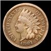 Image 2 : 1864 CN Indian Cent 1c Grades vf+
