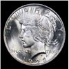 Image 2 : 1923-p Peace Dollar $1 Grades Choice+ Unc