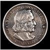 Image 2 : 1893 Columbian Old Commem Half Dollar 50c Grades AU, Almost Unc