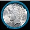 Image 2 : ***Auction Highlight*** AU/BU Slider Bank Of America Peace $1 Roll 1924 & P Ends Virtually UNC (fc)