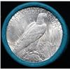 Image 3 : ***Auction Highlight*** AU/BU Slider Bank Of America Peace $1 Roll 1924 & P Ends Virtually UNC (fc)