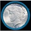 Image 2 : ***Auction Highlight*** AU/BU Slider Bank Of America Peace $1 Roll 1924 & P Ends Virtually UNC (fc)