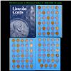 Image 1 : Partial Lincoln 1c Whitman folder #1, 1909-1940, 35 coins.