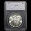Image 4 : 1881-s Morgan Dollar 1 Grades ms66+ by SEGS