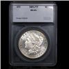 Image 4 : 1878-p 7tf Morgan Dollar Near TOP POP! $1 Graded ms65+ dmpl By SEGS