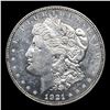 Image 2 : 1921-d Morgan Dollar $1 Graded ms63+ dmpl By SEGS