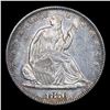 Image 2 : 1876-s Seated Half Dollar 50c Graded ms64+ By SEGS