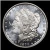 Image 2 : 1879-p Morgan Dollar Near TOP POP! $1 Graded ms65+ dmpl By SEGS