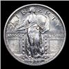 Image 2 : ***Auction Highlight*** 1917-p Ty I Standing Liberty Quarter 25c Grades Choice Unc+ FH By SEGS