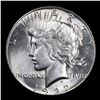 Image 2 : ***Auction Highlight*** 1927-p Peace Dollar $1 Graded Choice+ Unc By USCG (fc)