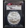 Image 2 : PCGS 2013 Silver Eagle Dollar $1 Graded ms70 By PCGS