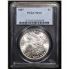 Image 2 : PCGS 1887-p Morgan Dollar $1 Graded ms65 By PCGS