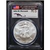 Image 2 : PCGS 2013 Silver Eagle Dollar $1 Graded ms70 By PCGS