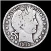 Image 2 : 1915-p Barber Half Dollars 50c Graded f15 By SEGS