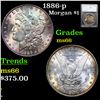 Image 1 : 1886-p Morgan Dollar $1 Graded ms66 By SEGS