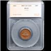 Image 4 : 1864 Our Navy Civil War Token Fr-241/336a 1c Graded ms62 bn By SEGS