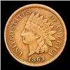 Image 2 : 1863 Indian Cent 1c Grades vf+