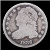 Image 2 : 1836 Capped Bust Dime 10c Grades vg+