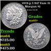 Image 1 : 1878-p 7/8tf Morgan Dollar Vam 31 $1 Grades Select+ Unc