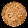 Image 2 : 1905 Indian Cent 1c Grades Choice AU