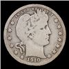 Image 2 : 1910-d Barber Quarter 25c Grades f, fine